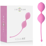INTENSE - KISHA FIT SILIKONINIAI KEGEL KAMUOLIUKAI ROŽINIAI