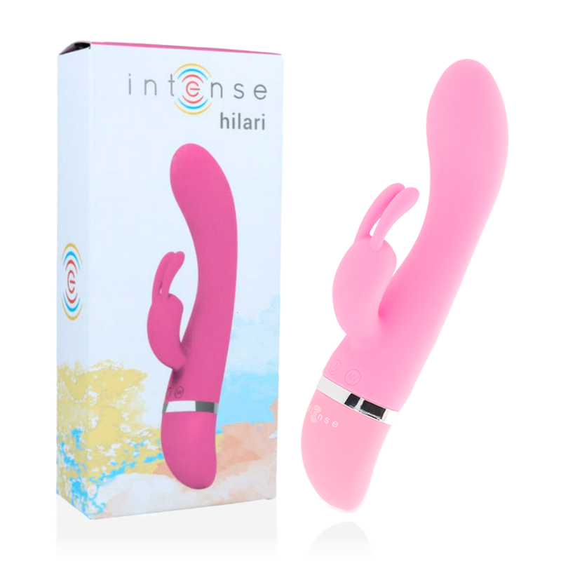 INTENSE FUN – intense - hilari rožinis silikoninis luksusinis vibratorius