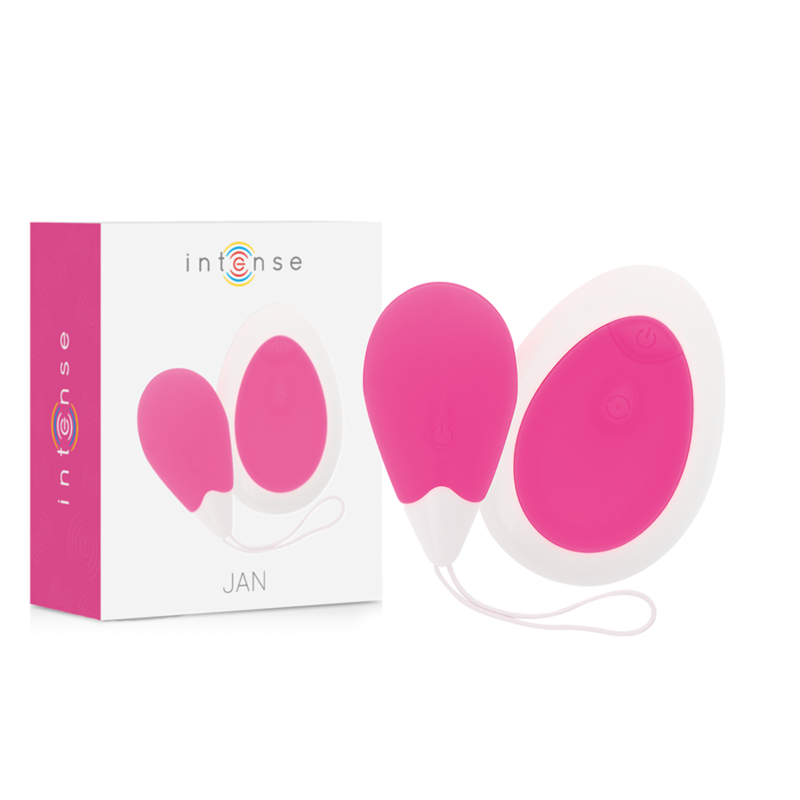 INTENSE COUPLES TOYS – intense - jan kiaušinis vibratorius su nuotoliniu valdymu rožinis