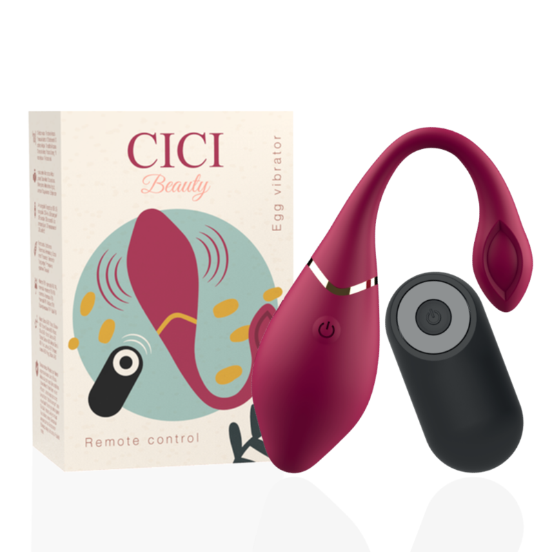 CICI BEAUTY – premium silikoninis kiaušinis vibratorius su nuotoliniu valdymu