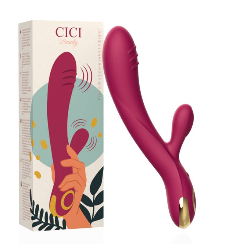CICI BEAUTY – premium silikoninis triušio vibratorius