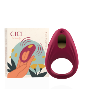 CICI BEAUTY - Vibracinis silikoninis žiedas