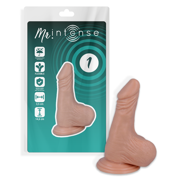MR. INTENSE – mr intense - 1 realistiškas penis 14.6 cm -o- 3.5 cm
