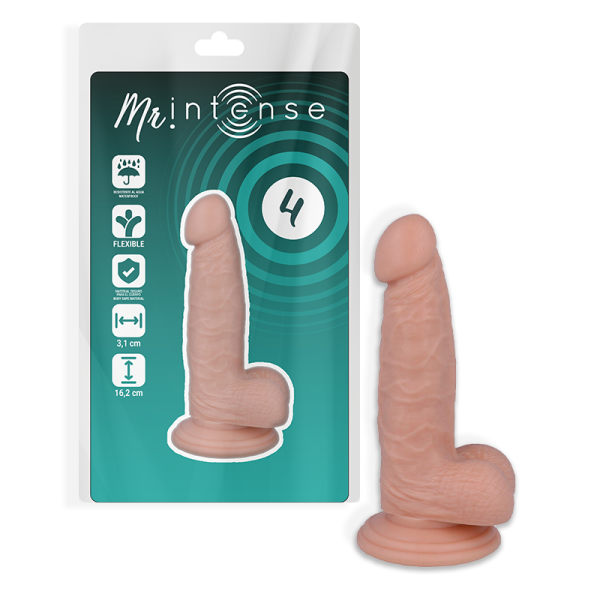 MR. INTENSE – mr intense - 4 realistiškos varpos 16.2 cm -o- 3.1 cm