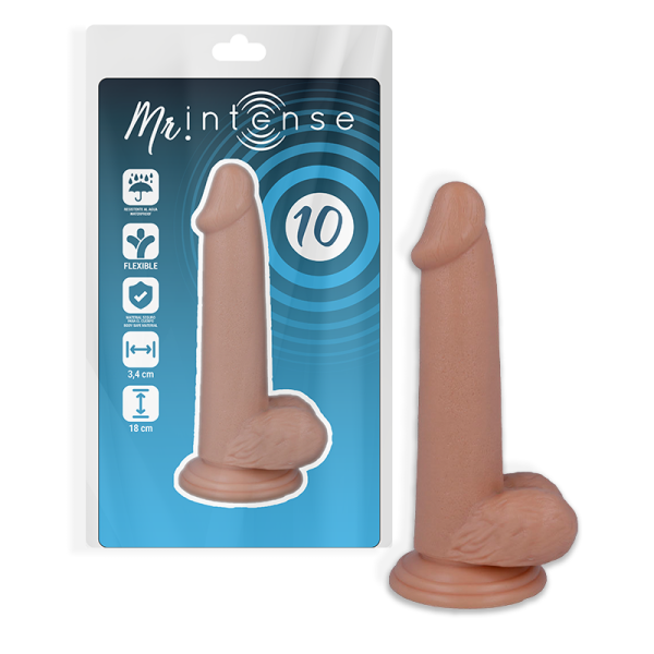 MR. INTENSE – mr intense - 10 realistiškas penisas 18 cm -o- 3.4 cm