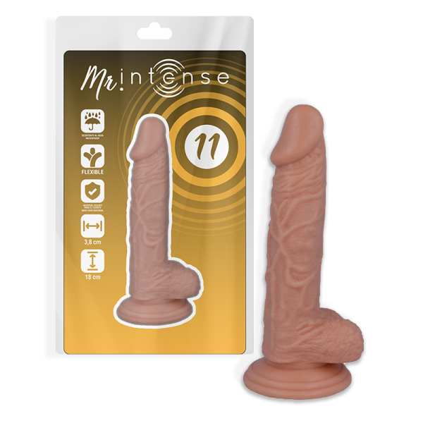 MR. INTENSE – mr intense - 11 realistiškas penisas 18 cm -o- 3.8 cm