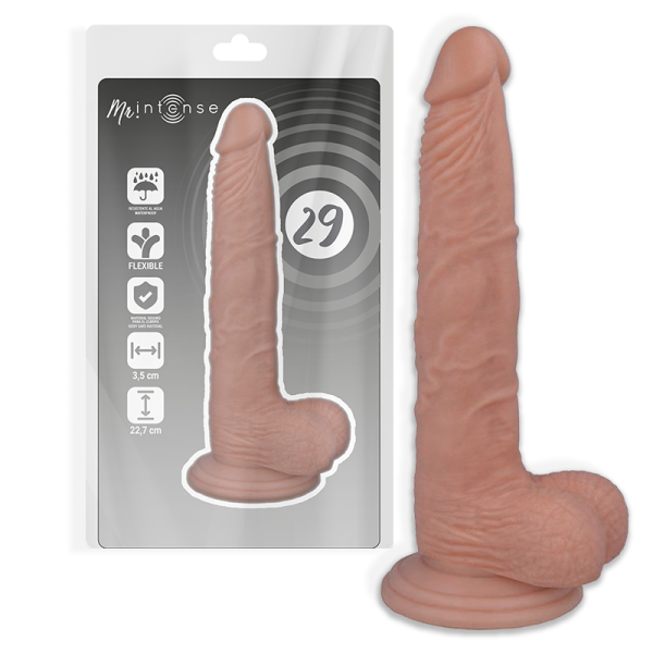 MR. INTENSE – mr intense - 29 realistiškas penisas 22.7 cm -o- 3.5 cm