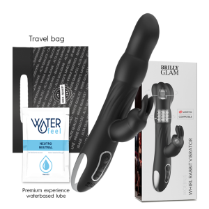 BRILLY GLAM - MOEBIUS RABBIT VIBRATOR & ROTATOR