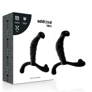 ADDICTED TOYS – prostatos analinis malonumas juodas