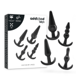 ADDICTED TOYS - Analinių Kištukų Rinkinys (4 vnt.)
