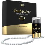 INTT MASSAGE &amp; ORAL SEX - Perlinis masažo rinkinys su silikono geliu