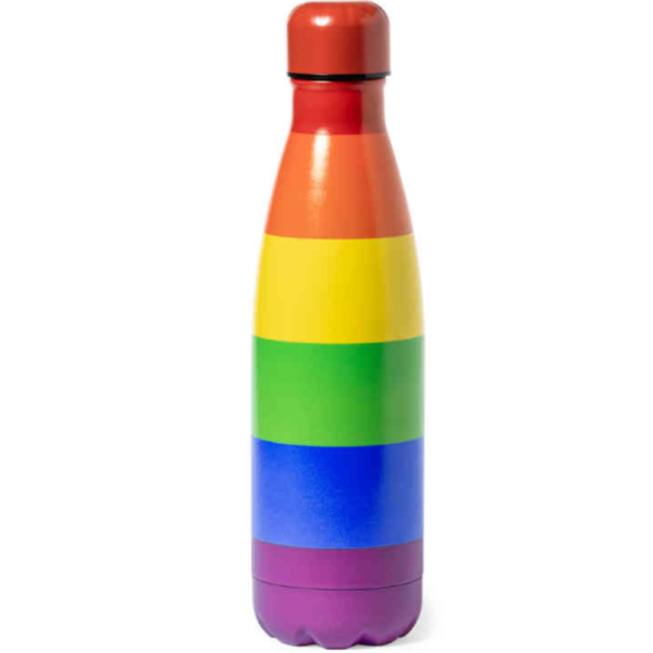 PRIDE – metalinis karšto vandens šildyklis su lgbt vėliava