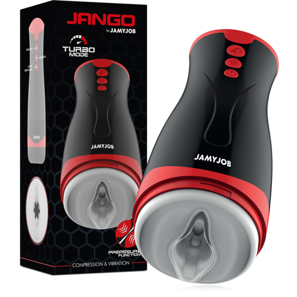 JAMYJOB – jango suspaudimo ir vibracijos masturbatorius
