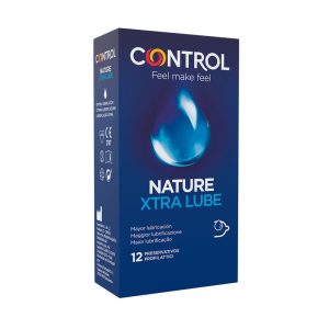 CONTROL CONDOMS – control - adapta nature extralube prezervatyvai 12 vienetų