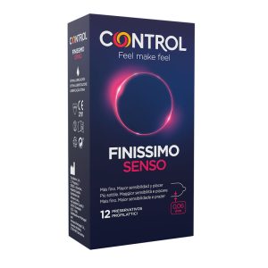 CONTROL CONDOMS – control - adapta senso prezervatyvai 12 vnt.
