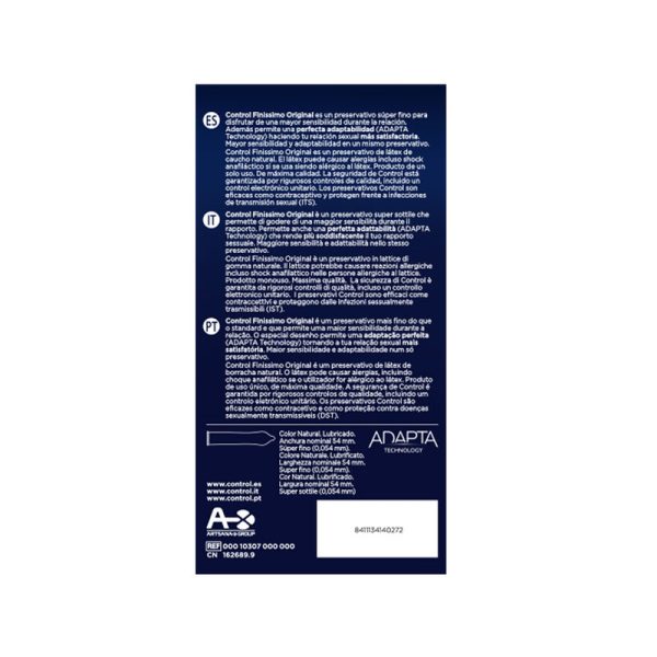 CONTROL CONDOMS – control - finissimo prezervatyva 24 vienetės - Image 2
