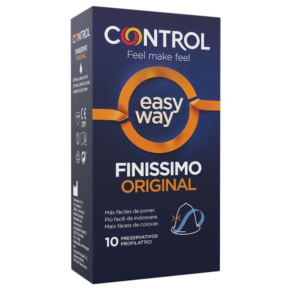 CONTROL CONDOMS – control - adapta easy way finissimo 10 vienetių