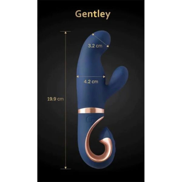 G-VIBE – gentley g-spot vibratorius karibų mėlynė - Image 3