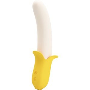PRETTY LOVE - BANANA GEEK SILICONE VIBRATORIUS