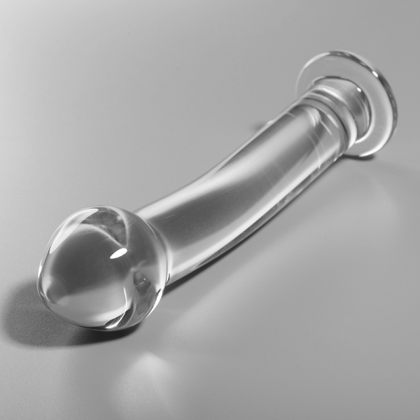 NEBULA SERIES BY IBIZA – modelis 11 dildo iš borosilikato stiklo aiškus 16 cm -o- 3 cm - Image 2