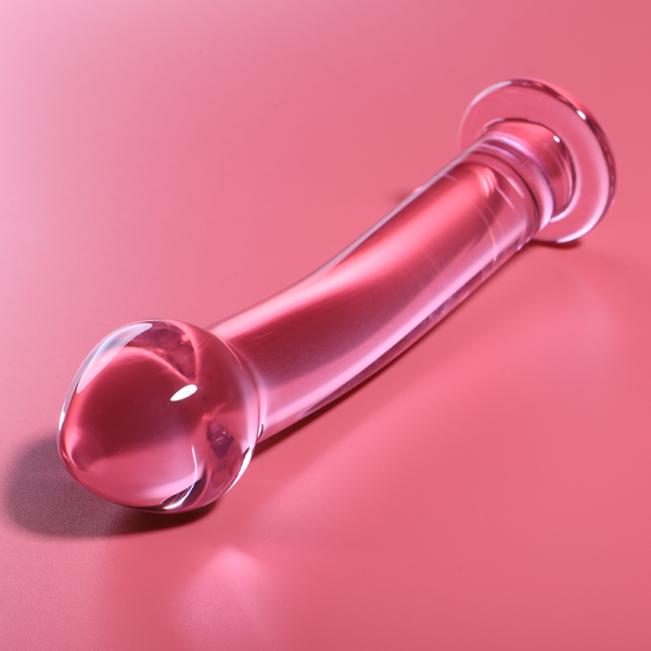 NEBULA SERIES BY IBIZA – modelis 11 dildo iš borosilikato stiklo rožinis 16 cm -o- 3 cm - Image 2