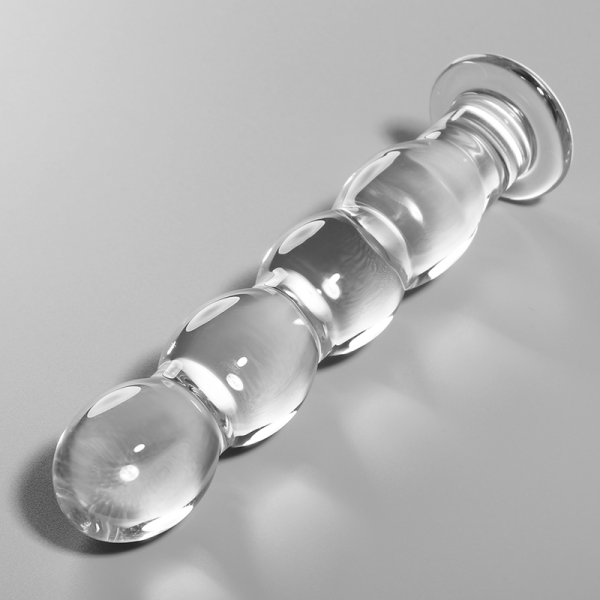 NEBULA SERIES BY IBIZA – modelis 10 dildo iš borosilikato stiklo aiškus 16.5 cm -o- 3.5 cm - Image 2