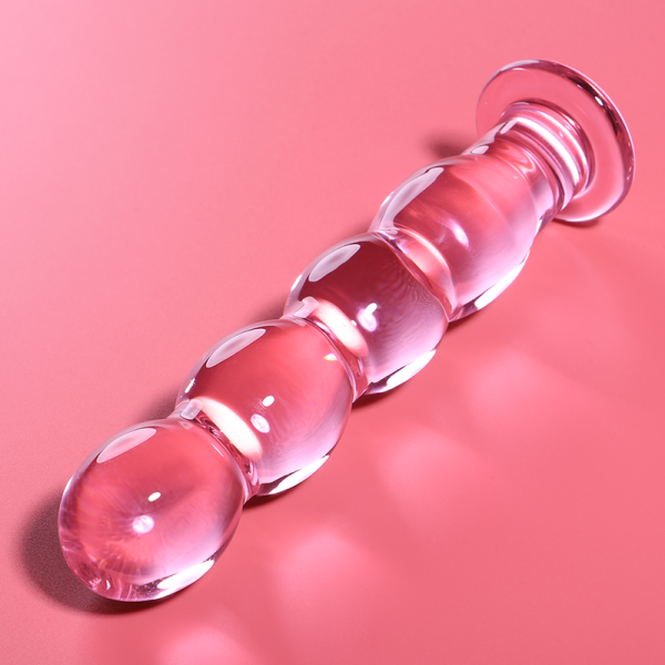 NEBULA SERIES BY IBIZA – modelis 10 dildo iš borosilikato stiklo rožinis 16.5 cm -o- 3.5 cm - Image 2