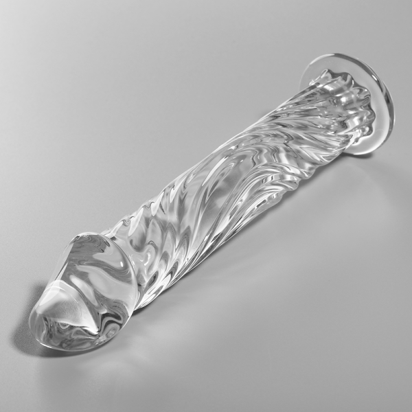 NEBULA SERIES BY IBIZA – modelis 12 dildas iš borosilikato stiklo aiškus 17 cm -o- 3.5 cm - Image 2