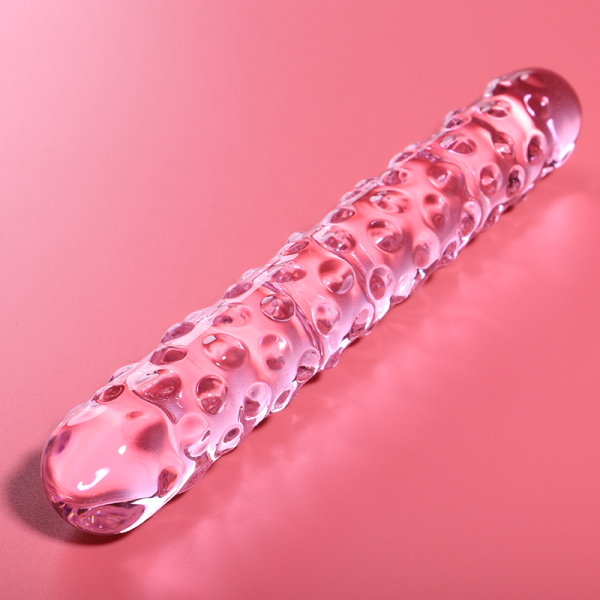 NEBULA SERIES BY IBIZA – modelis 15 dildo iš borosilikato stiklo rožinis 18.5 cm -o- 3 cm - Image 2