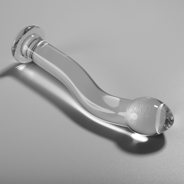 NEBULA SERIES BY IBIZA – modelis 18 dildo iš borosilikato stiklo aiškus 18.5 cm -o- 3.5 cm - Image 2