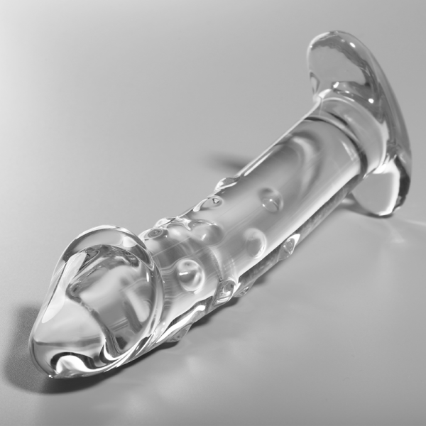 NEBULA SERIES BY IBIZA – modelis 19 dildo iš borosilikato stiklo aiškus 18.5 cm -o- 4 cm - Image 2