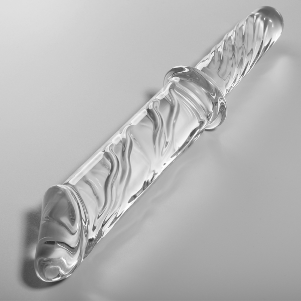 NEBULA SERIES BY IBIZA – modelis 24 dildo iš borosilikato stiklo aiškus 28.5 cm -o- 5 cm - Image 2