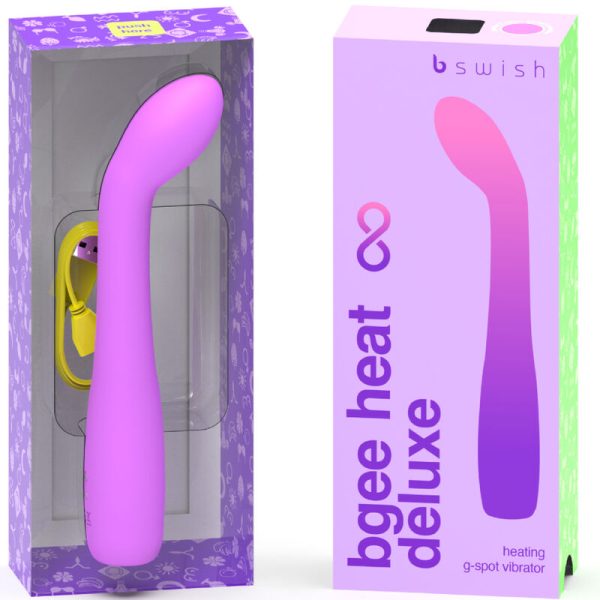 B SWISH – bgee heat infinite deluxe įkraunamas vibratorius lavandų silikonas - Image 2