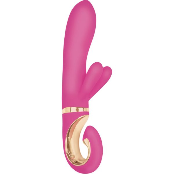 G-VIBE – grabbit mini rožinis silikoninis vibratorius