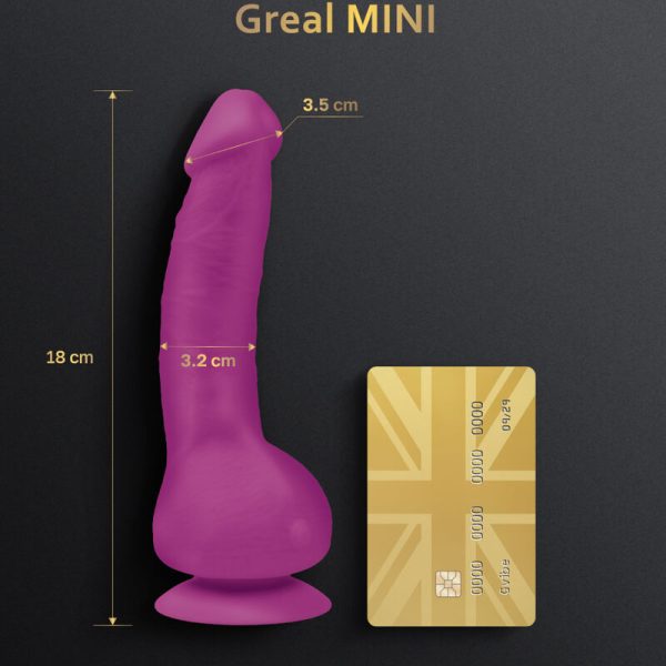 G-VIBE – greal mini fuchsia silikoninis vibratorius dildas - Image 2