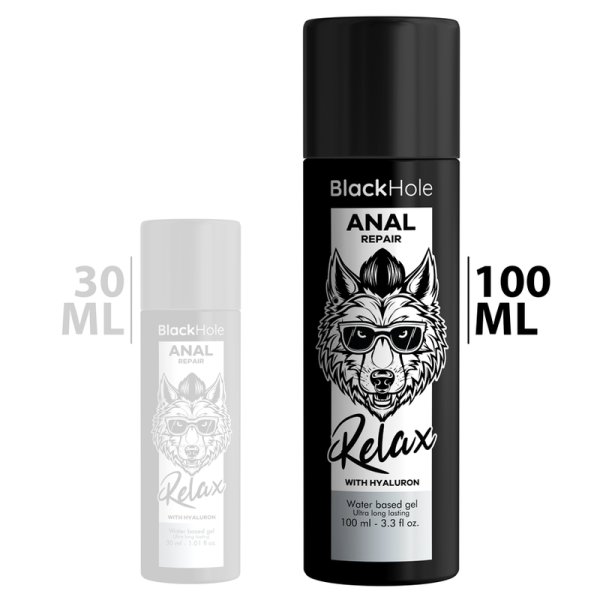 BLACK HOLE – analinis atstatymas vandens pagrindu su hialuronu 100 ml - Image 2
