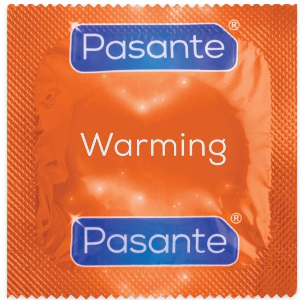 PASANTE – kondomai su šildančiu efektu, pakuotė 144 vienetai