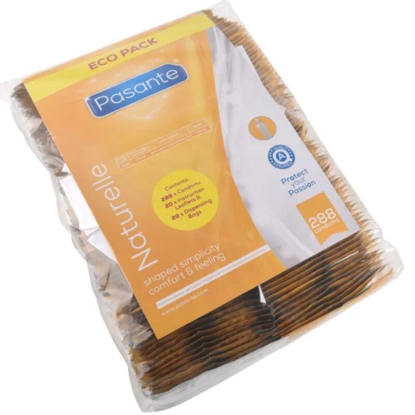 PASANTE – kondomai eco pakas naturelle 288 vienetės - Image 3
