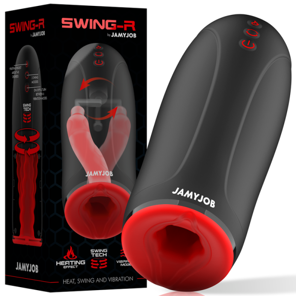 JAMYJOB – swing-r šildymo efektas, swing tech ir vibracija masturbatorius