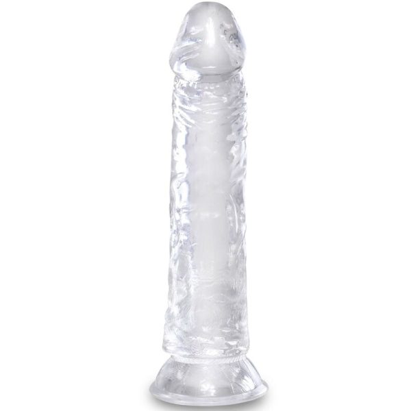 KING COCK – aiškus realistiškas penis 19.7 cm permatomas