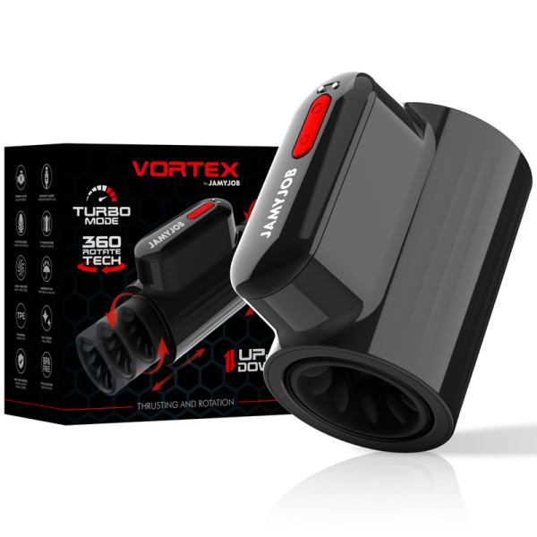 JAMYJOB – vortex stumdomas ir 360 laipsnių masturbatorius