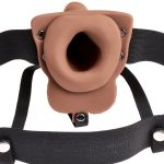 FETISH FANTASY SERIES - Reguliuojamas diržas su 15 cm vibratoriumi