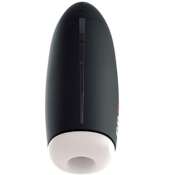 PDX ELITE – fap-o-matic stroker masturbatorius su stimuliuojančiais bangomis ir vibratoriumi