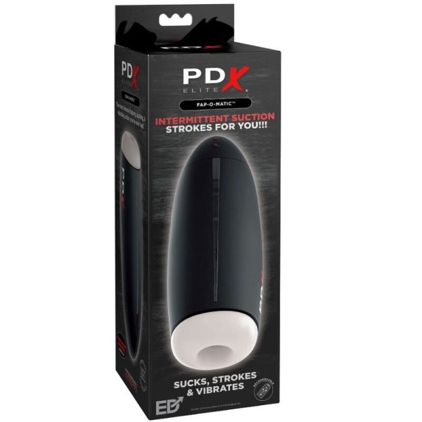 PDX ELITE – fap-o-matic stroker masturbatorius su stimuliuojančiais bangomis ir vibratoriumi - Image 3