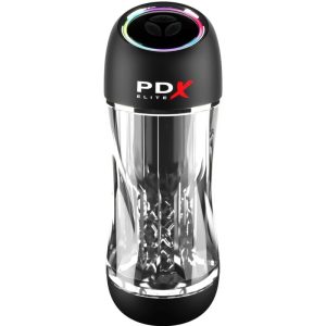 PDX ELITE - Skaidrus Stroker Viewtube Pro Vibratorius