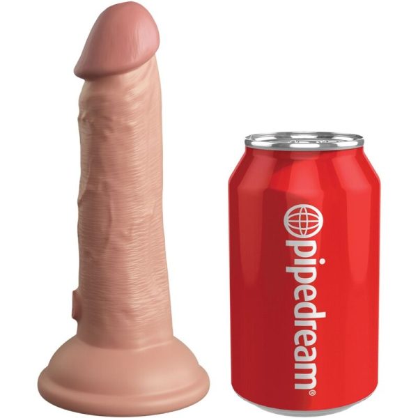 KING COCK – elite realistiškas silikoninis dildas 15.2 cm
