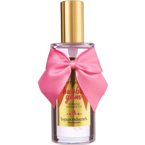 BIJOUX LOVE COSMETIQUES – bijoux - indiscrets šviesk mano ugnį masažo aliejus šilumos efektas gumo skonis