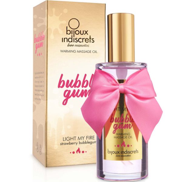 BIJOUX LOVE COSMETIQUES – bijoux - indiscrets šviesk mano ugnį masažo aliejus šilumos efektas gumo skonis - Image 2