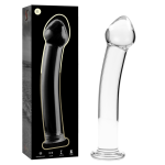 NEBULA SERIES BY IBIZA - Borosilikatinis stiklinis dildo 16 cm