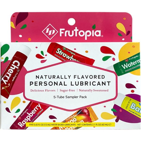 ID FRUTOPIA – įvairių skonių lubrikantai 5 vnt 12 ml - Image 3